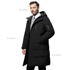 Long Waterproof Down Coat