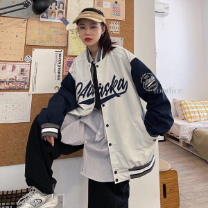 Youthful Printed Bomber Jacket
