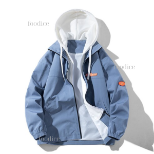 Two-Layer Windbreaker Jacket